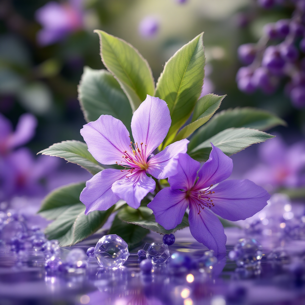 Neurophroline — Tephrosia purpurea wild indigo flower